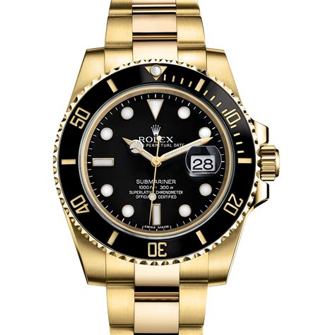 gold and black watch rolex